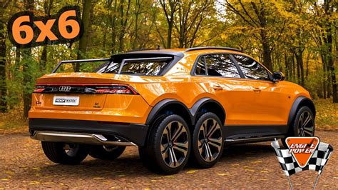 Audi Q8 Quattro 6x6 φαίνεται έτοιμο να αγωνιστεί με ένα Mercedes G ...