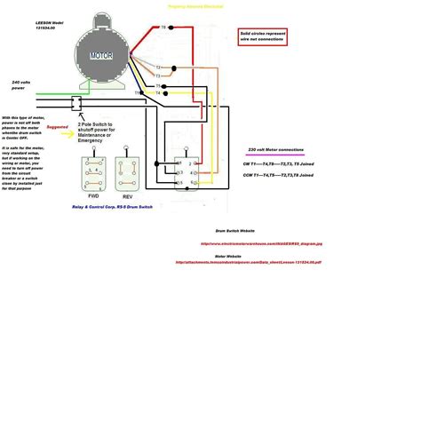 Leeson Electric Motor Wiring Diagram - Collection - Faceitsalon.com