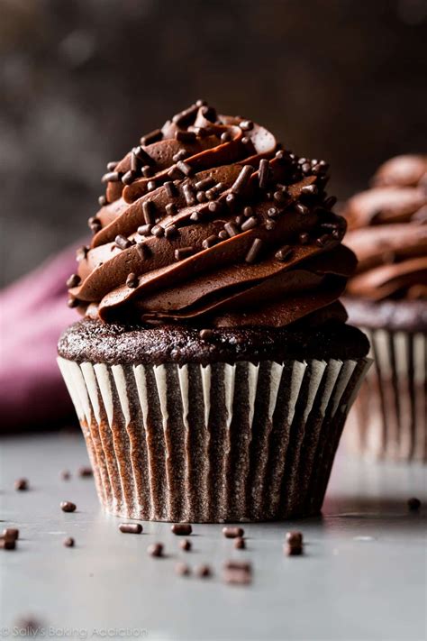 Super Moist Chocolate Cupcakes - Sally's Baking Addiction