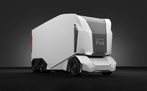 Download wallpapers Enride Pod, electric autonomous truck, exterior ...