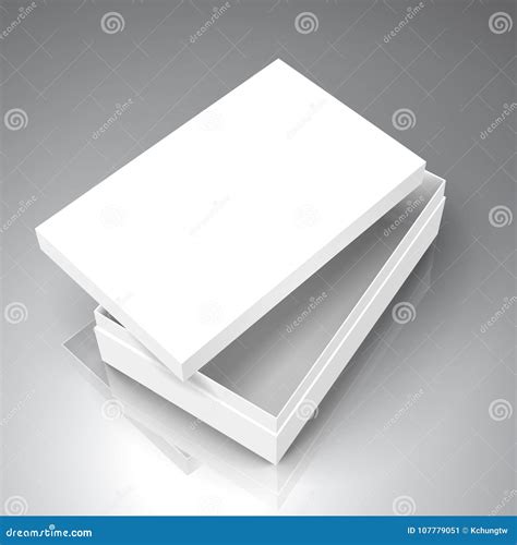 Blank box design stock vector. Illustration of package - 107779051