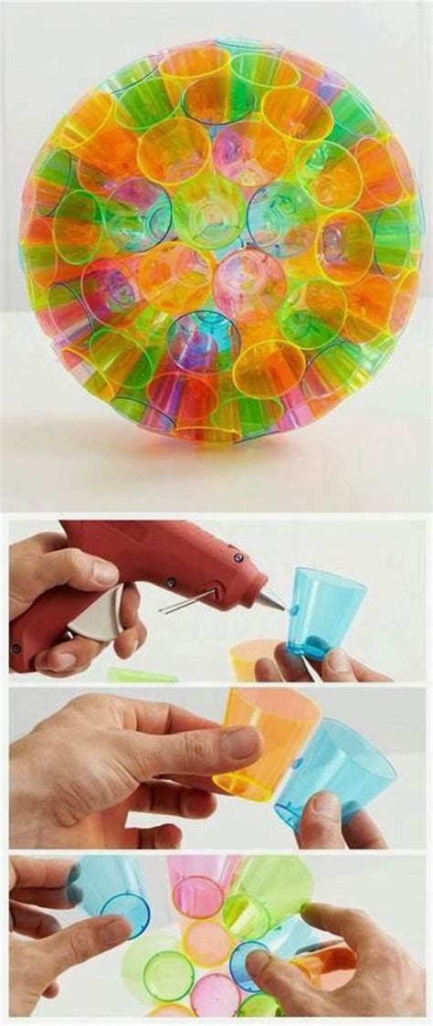 Colorful Cup Craft | Best DIY Ideas | Cup crafts, Diy craft tutorials ...