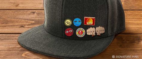 Custom Hat Pins - Signature Pins