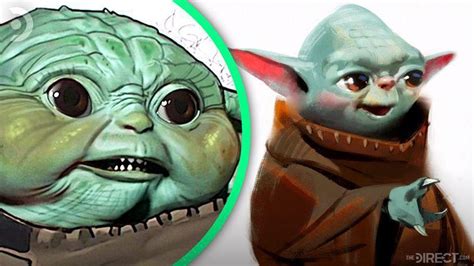 Baby Yoda is Extra Ugly in New The Mandalorian Concept Art