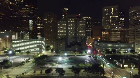 Downtown Houston at night. - YouTube