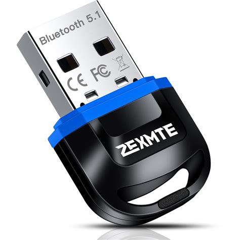 Buy ZEXMTE Bluetooth Dongle Adapter, Bluetooth Adapter USB 5.1 CSR ...