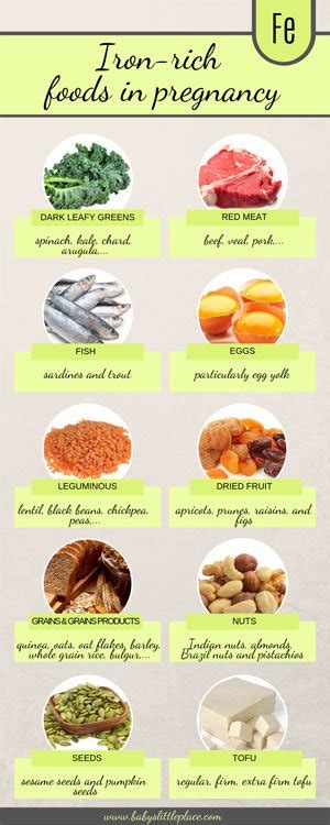 Top 10 iron-rich foods in pregnancy