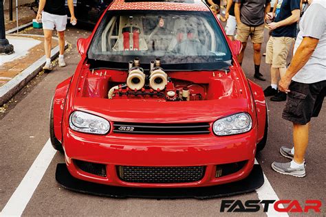 Modified VW Golf Mk4 R32 With Twin Turbo VR6 Engine | Fast Car