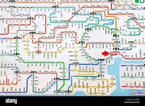 Japan Rail Train Map - Real Map Of Earth