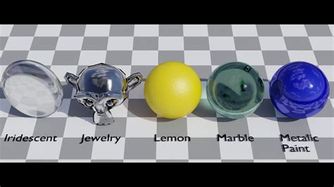 Blender Cycles Materials