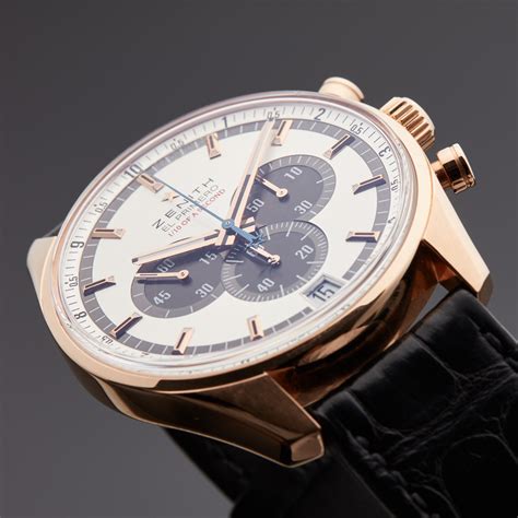 Zenith El Primero Striking 10th Chronograph Automatic // 18.2040.4052 ...