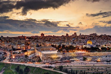 Jerusalem Old City Skyline