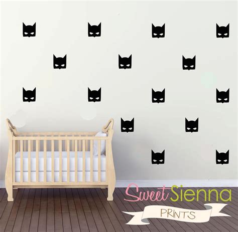 Batman wall decals Batman decal Batman wall sticker nursery | Etsy