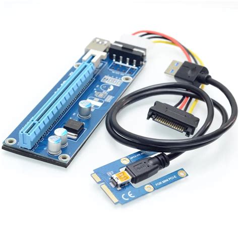 Mini PCIe to PCIe 16X for Laptop External Graphics Card Mini ITX to PCI ...