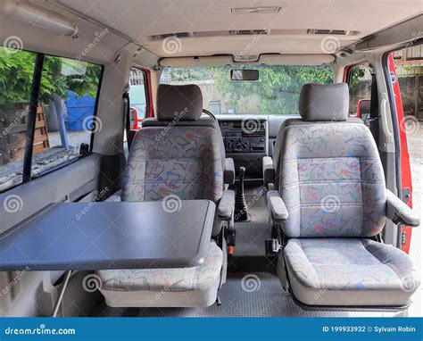 Volkswagen Typ 4 T4 Multivan Vw Van Interior with Variability of Grey ...