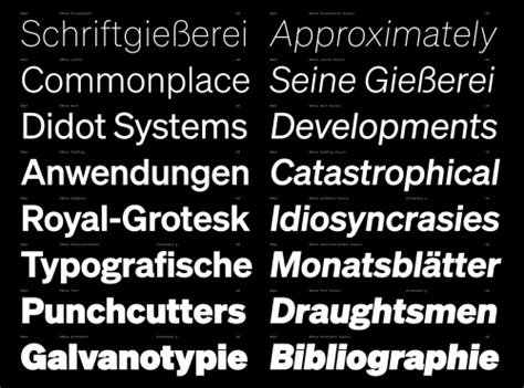 Söhne – Typographica