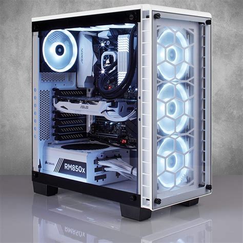 Corsair Crystal Series 460X RGB Compact ATX Mid-Tower Computer Case ...