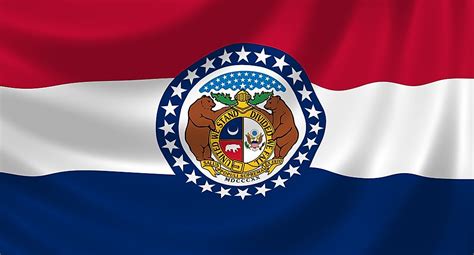 Missouri State Flag - WorldAtlas