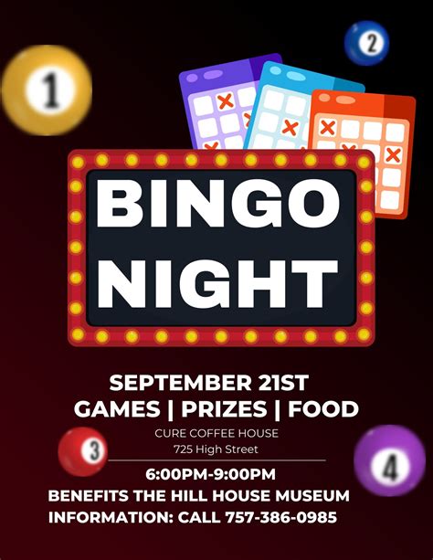 Bingo Night Fundraiser — Hill House