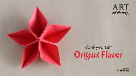 How To Make An Origami Flower With One Piece Of Paper | Best Flower Site