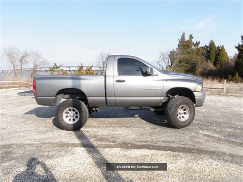 Lifted 2005 Dodge Ram 1500 Hemi Sport Standard Cab Pickup 2 - Door 5. 7l