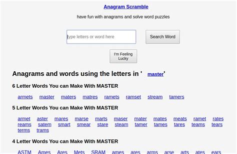 Anagram Generator: 11 Best FREE Anagram Generators in 2024