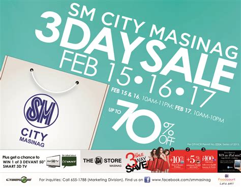 SM City Masinag 3-Day Sale February 2013 | Manila On Sale