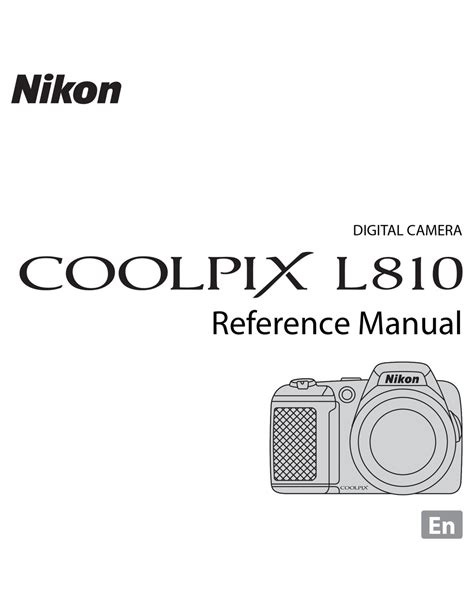 NIKON COOLPIX L810 REFERENCE MANUAL Pdf Download | ManualsLib