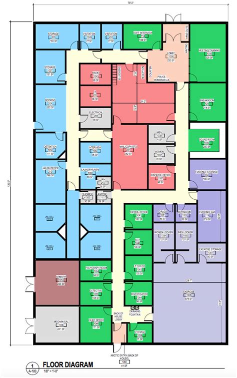 Police Station Floor Plan Design | Viewfloor.co