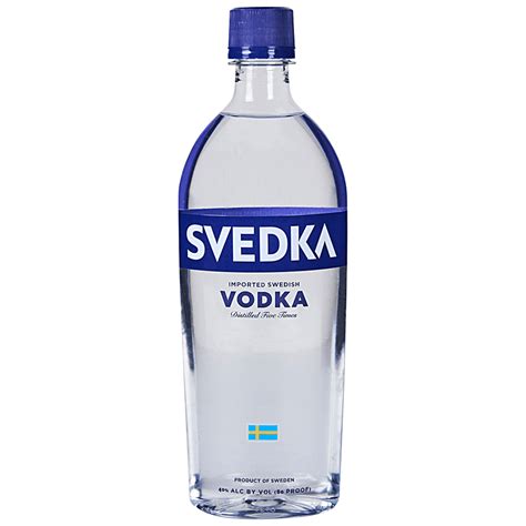 Svedka Vodka 750 ml Plastic Bottle - Applejack