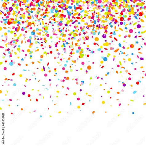 Confetti & Stars Stock Vector | Adobe Stock