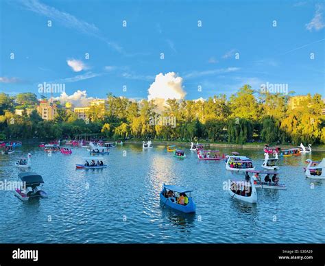 Burnham lake Baguio Philippines Stock Photo - Alamy