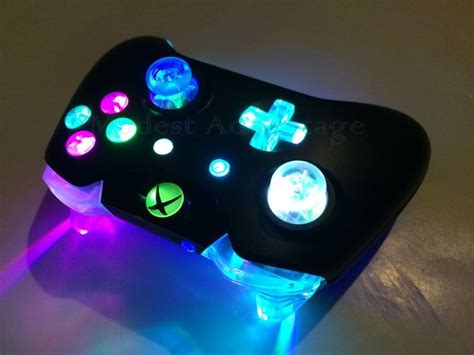 Xbox One Controller Full color changing LED mod | Controles de xbox one ...