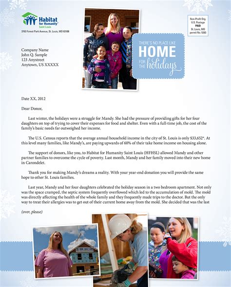 Direct Mail Letter Examples Nonprofit | Lemonwho