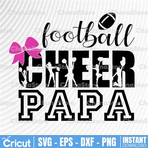 Cheer Dad SVG, Cheerleader Silhouette svg, dxf, png, mirrore - Inspire ...