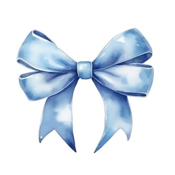 Ribbon Bow Blue Vector Art PNG, Blue Ribbon Bow, Bow Clipart, Blue ...