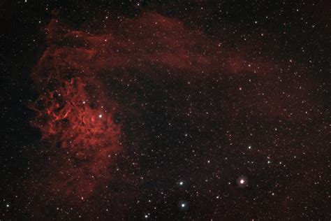 Flaming Star Nebula – The Harris County Skywatcher