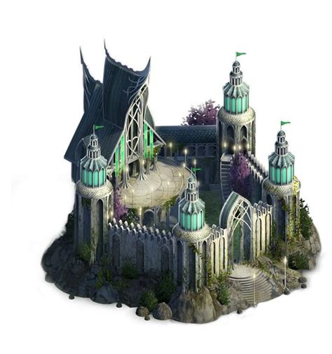 Rivendell Fantasy City, Fantasy House, Fantasy Castle, Fantasy Places ...