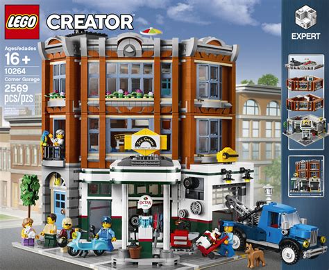 The LEGO Creator Expert Corner Garage (10264) Is Our Next Modular Set