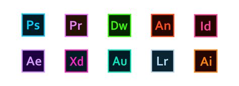 Adobe Software Icons Vector Art, Icons, and Graphics for Free Download