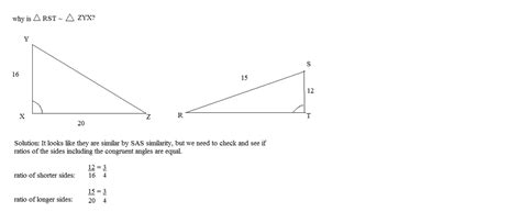 SAS Similarity Theorem 6.3 - Jemaul Geometry