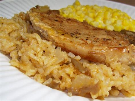 Simply Oven Baked Pork Chops And Rice Recipe - Food.com