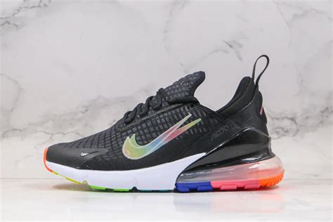 Buy 2020 Nike Air Max 270 SE "Double-Swoosh" Black/Colorful Online