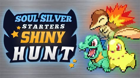 Pokemon SoulSilver Starters Shiny Hunt - LIVE - YouTube