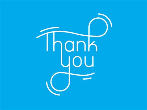 Thank You Animation by Scott Jones for Underbelly on Dribbble