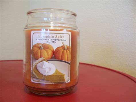 Michael's Pumpkin Spice candle for 3 bucks - better than many of my ...