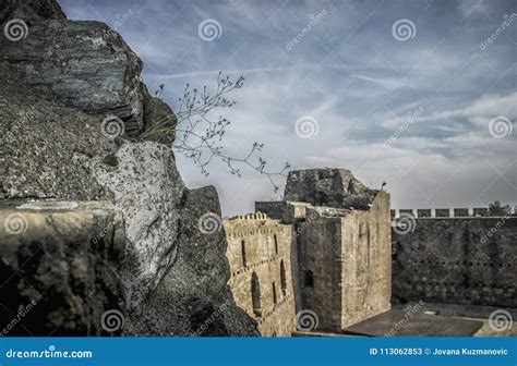 Smederevo Fortress editorial stock photo. Image of history - 113062853