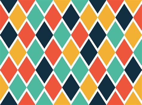 Seamless pattern of colorful geometric shapes - Vector illustration ...