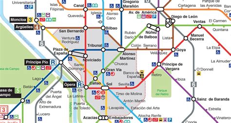 Madrid Spain Metro Map Pdf - Danica Dominique