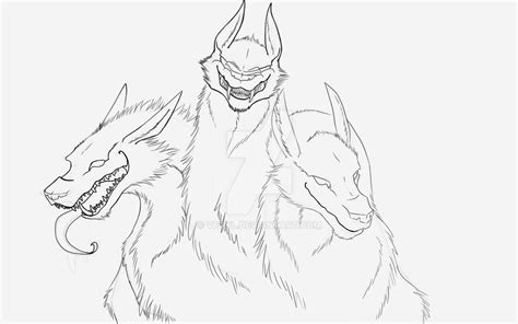 Cerberus Sketch by Vetyl on DeviantArt